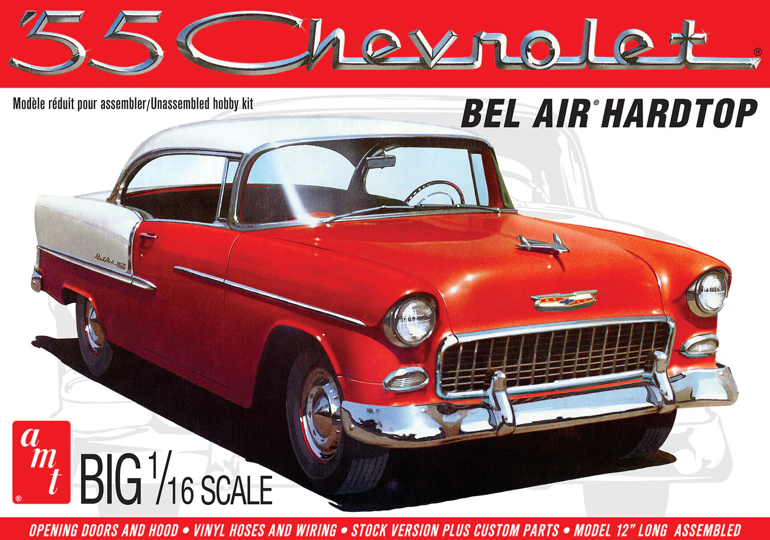 1452 '55 CHEVY BEL AIR HARDTOP-1:16 SCALE