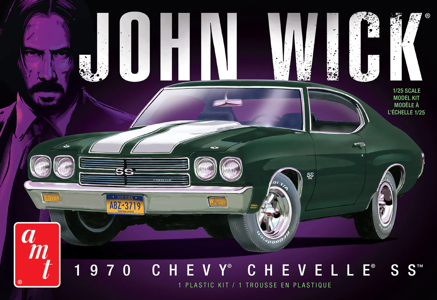1453 JOHN WICK'S '70 CHEVY CHEVELLE SS-1:25 SCALE