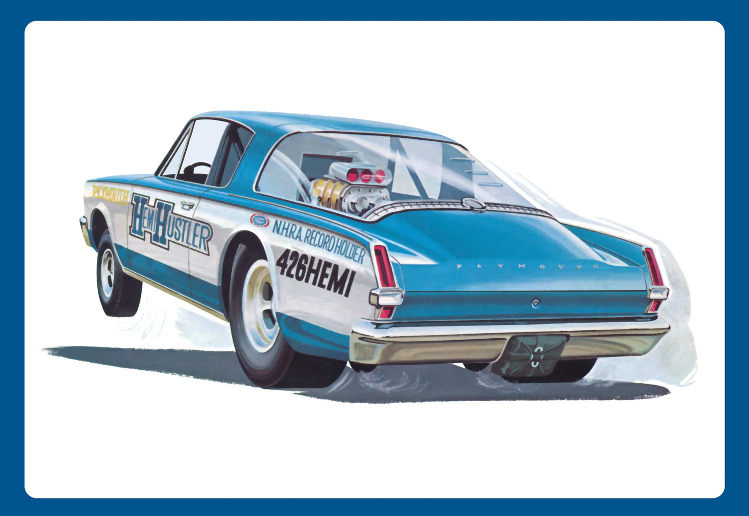 1464 '66 PLYMOUTH BARRACUDA HEMI-1:25 SCALE