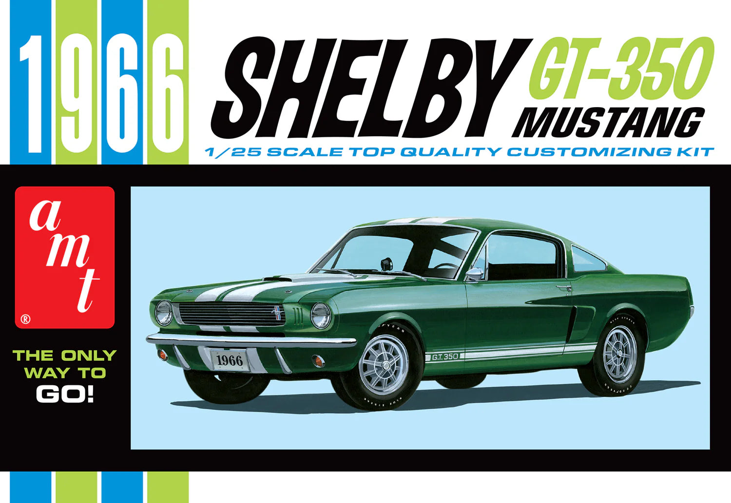 1491 '66 SHELBY MUSTANG GT350-1:25 SCALE