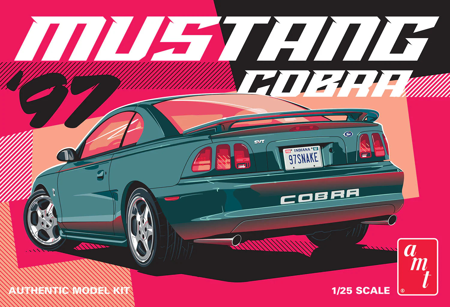 1494 '97 FORD MUSTANG COBRA CAR-1:25 SCALE