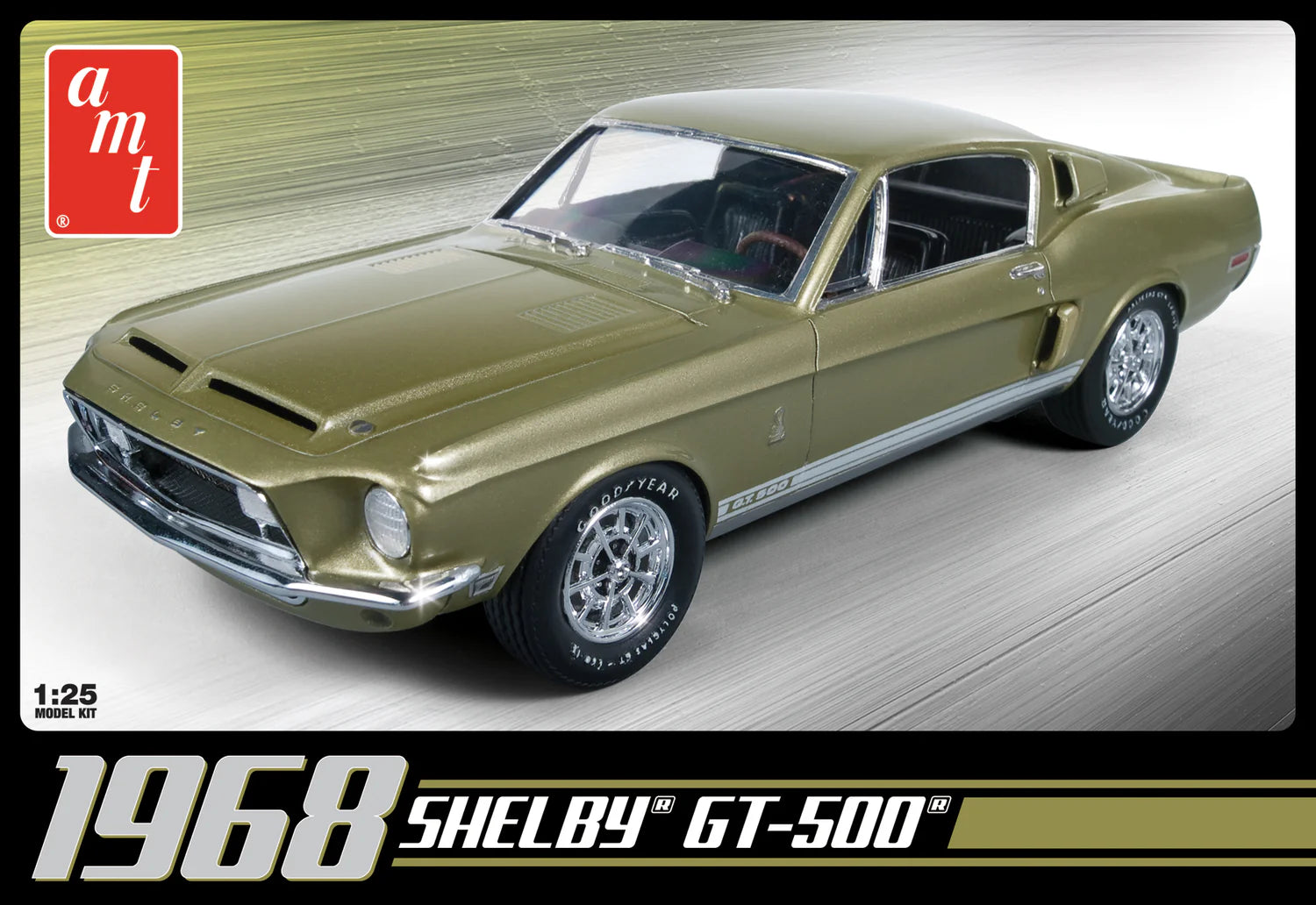 634 '68 SHELBY GT500-1:25 SCALE
