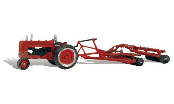 AS5564 FARM TRACTOR & DISC-HO
