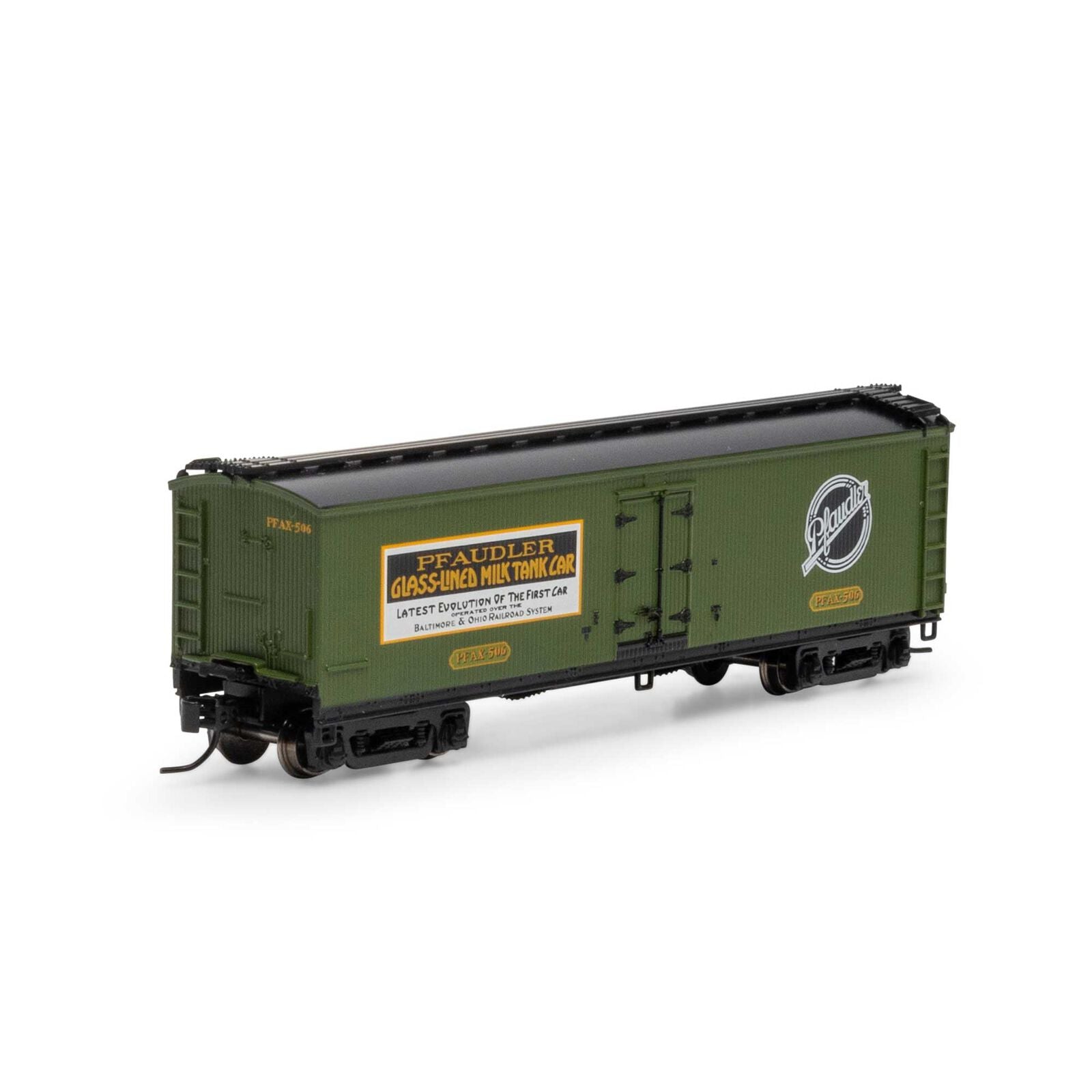 ATH24028 PFAUDLER 40' WOOD MILK CAR #506-N