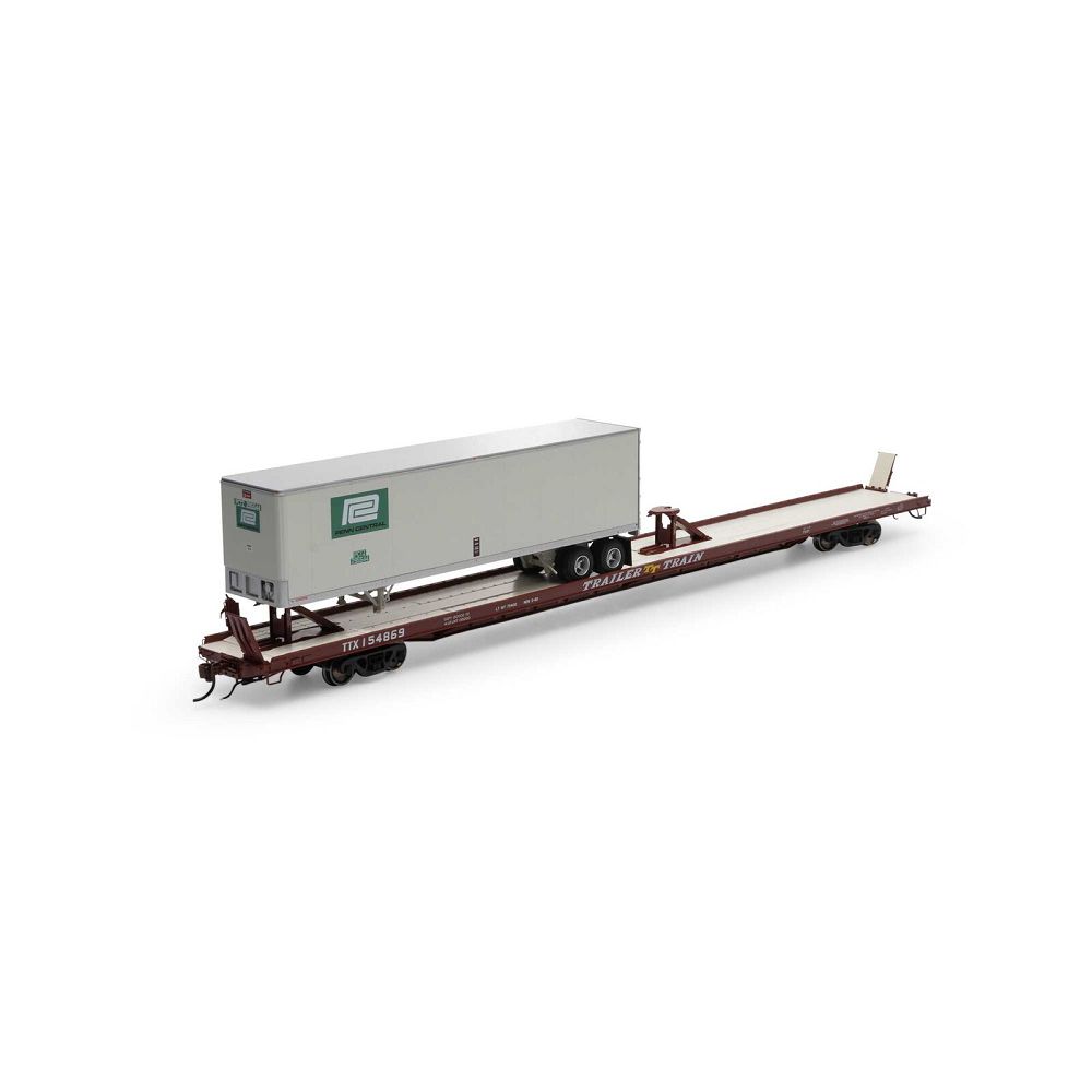 ATHG69606 TTX FLAT CAR #154869-HO