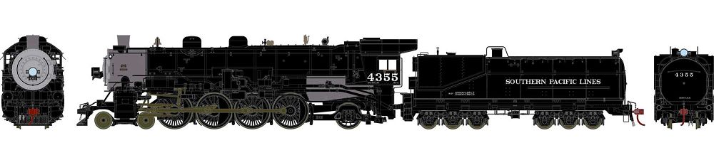 ATHG71655 SOUTHERN PACIFIC MT-4 #4355-HO