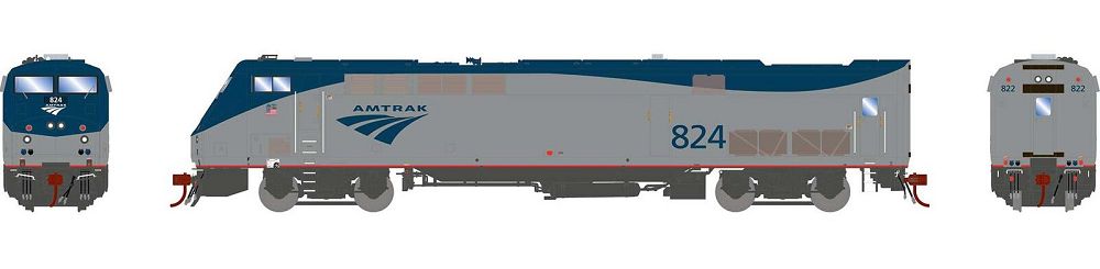 ATHG82380 AMTRAK GENESIS #824-HO
