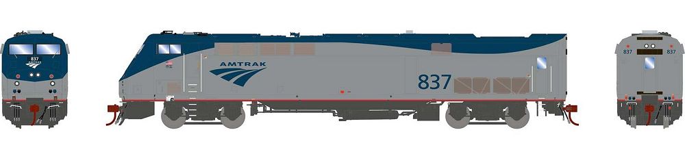 ATHG82381 AMTRAK GENESIS #837-HO
