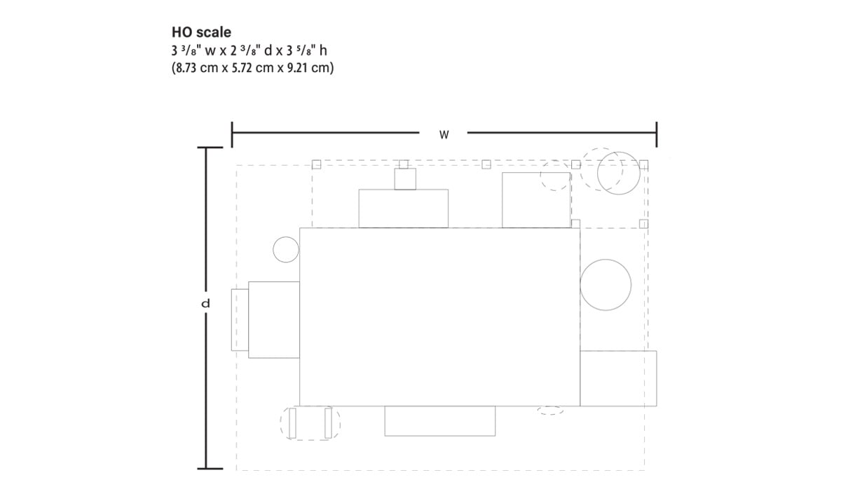 BR5074 INTERLOCKING TOWER HO-SCALE