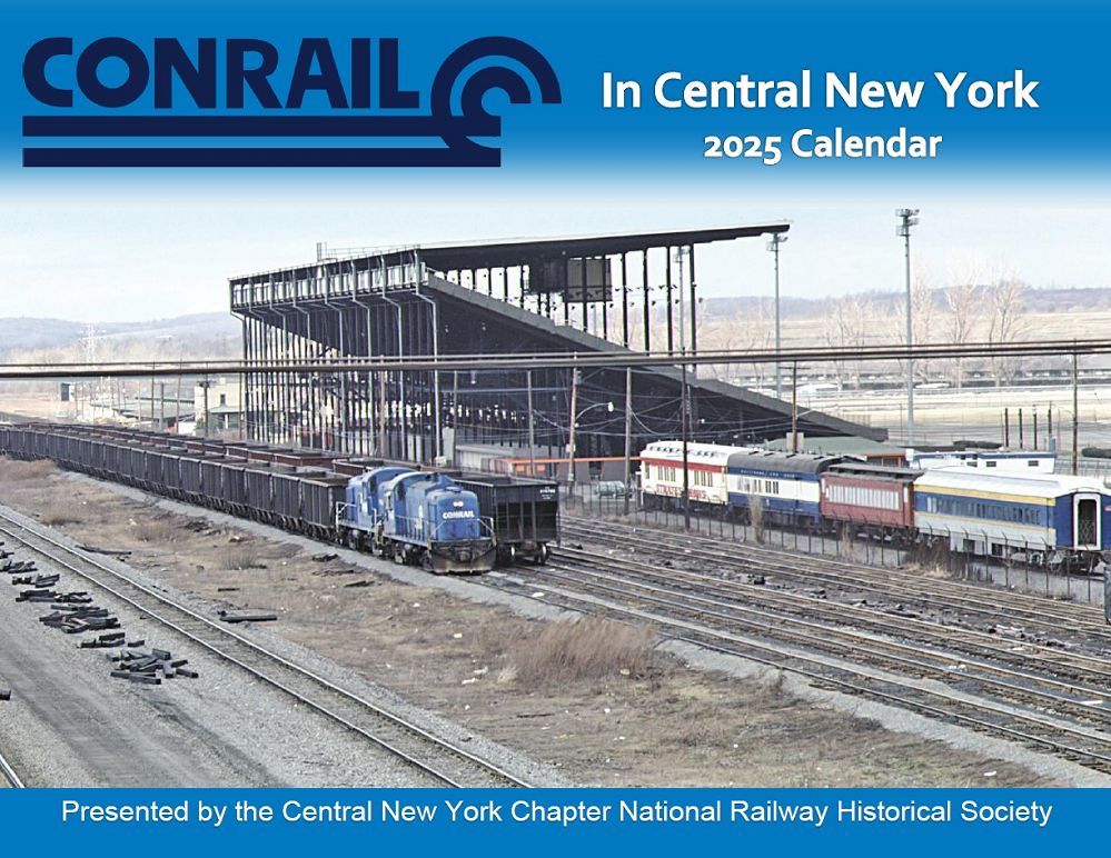 2025 CONRAIL IN CENTRAL NEW YORK CALENDAR