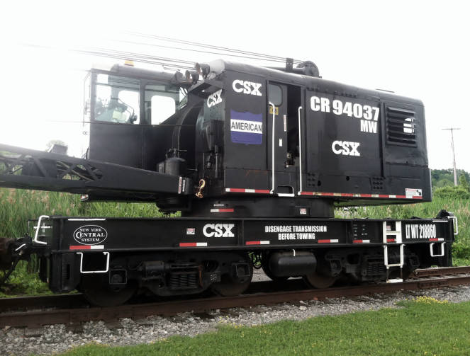 30-79668 CSX "HERITAGE" AMERICAN CRANE #CR94037-O