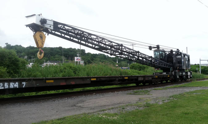 30-79668 CSX "HERITAGE" AMERICAN CRANE #CR94037-O