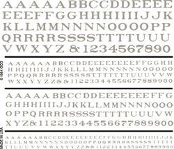 DT506 RAILROAD ROMAN WHITE