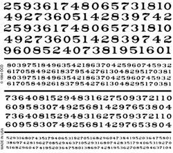 DT509 RAILROAD ROMAN NUMBERS