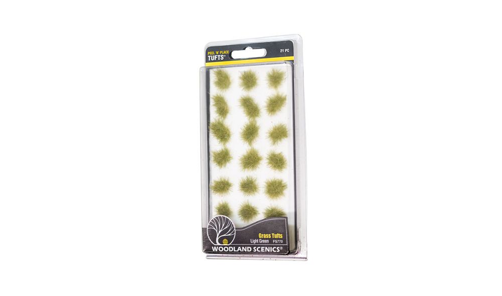 FS770 GRASS TUFTS LIGHT GREEN