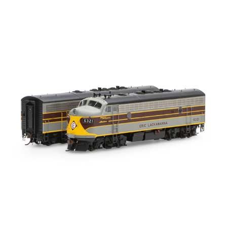 G19558 ERIE LACKAWANNA F7 SET-HO