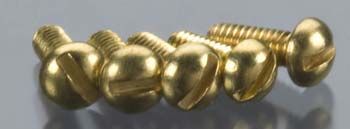 H814 1/4" ROUND HEAD 2-56 SCREWS