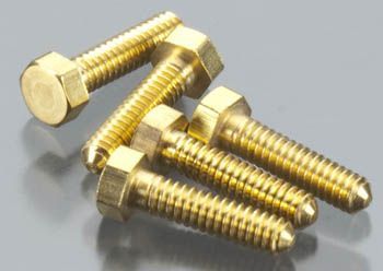 H866 1/4" HEX HEAD 0-80 SCREWS