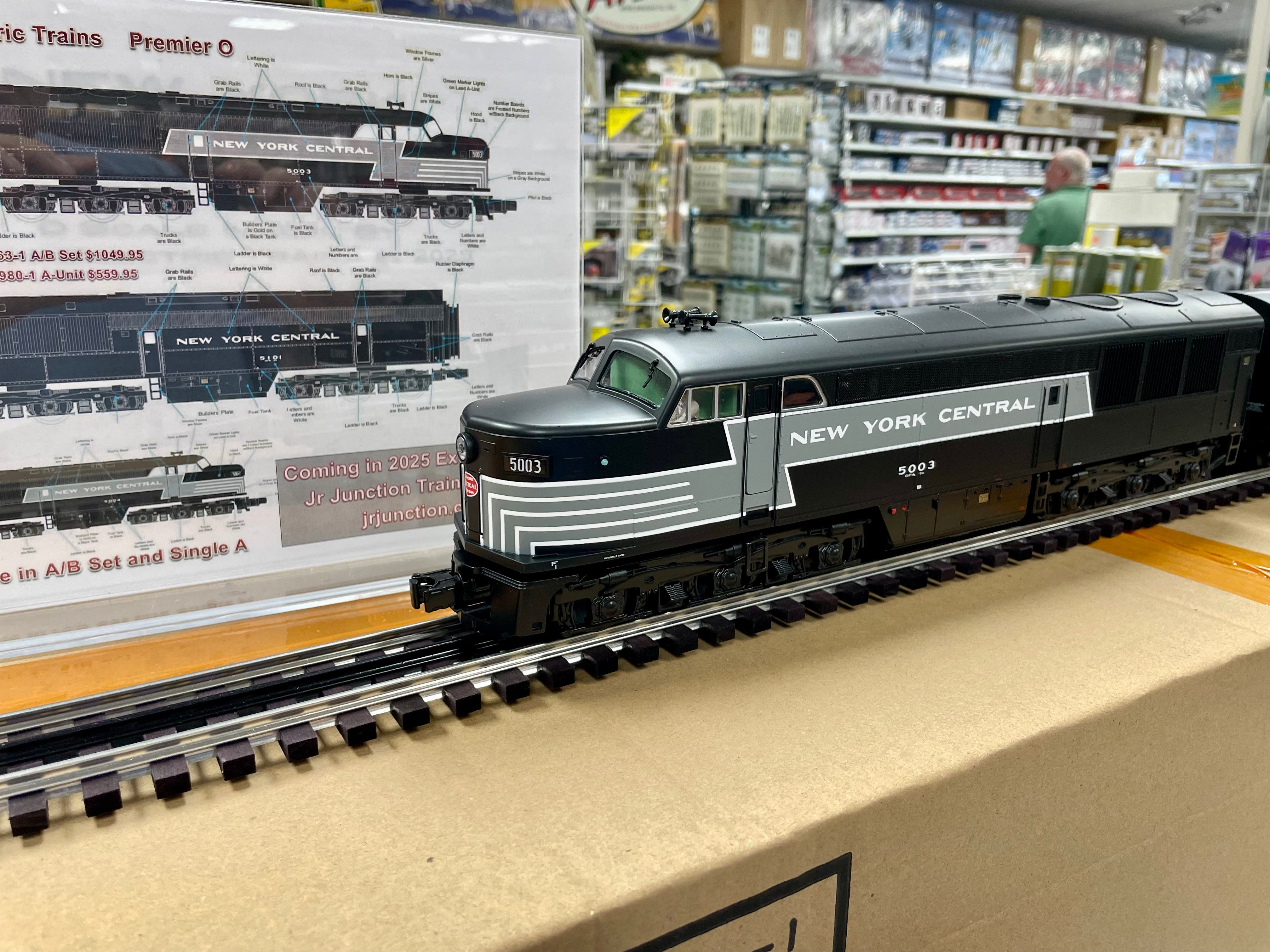 20-21963-1 NEW YORK CENTRAL FAIRBANKS MORSE ERIE BUILT SET #5003A/#5101B-O