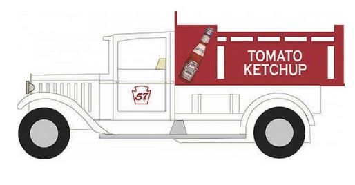 K-LINE K-94570 HEINZ VINTAGE DIE CAST TRUCK-O