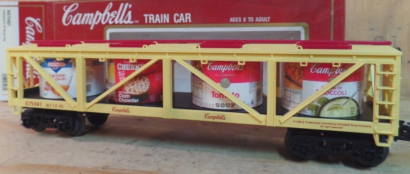K675401 CAMPBELL'S SOUP 125TH ANNIVERSARY COMMEMORATIVE VAT CAR-O