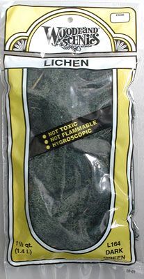 L164 DARK GREEN LICHEN