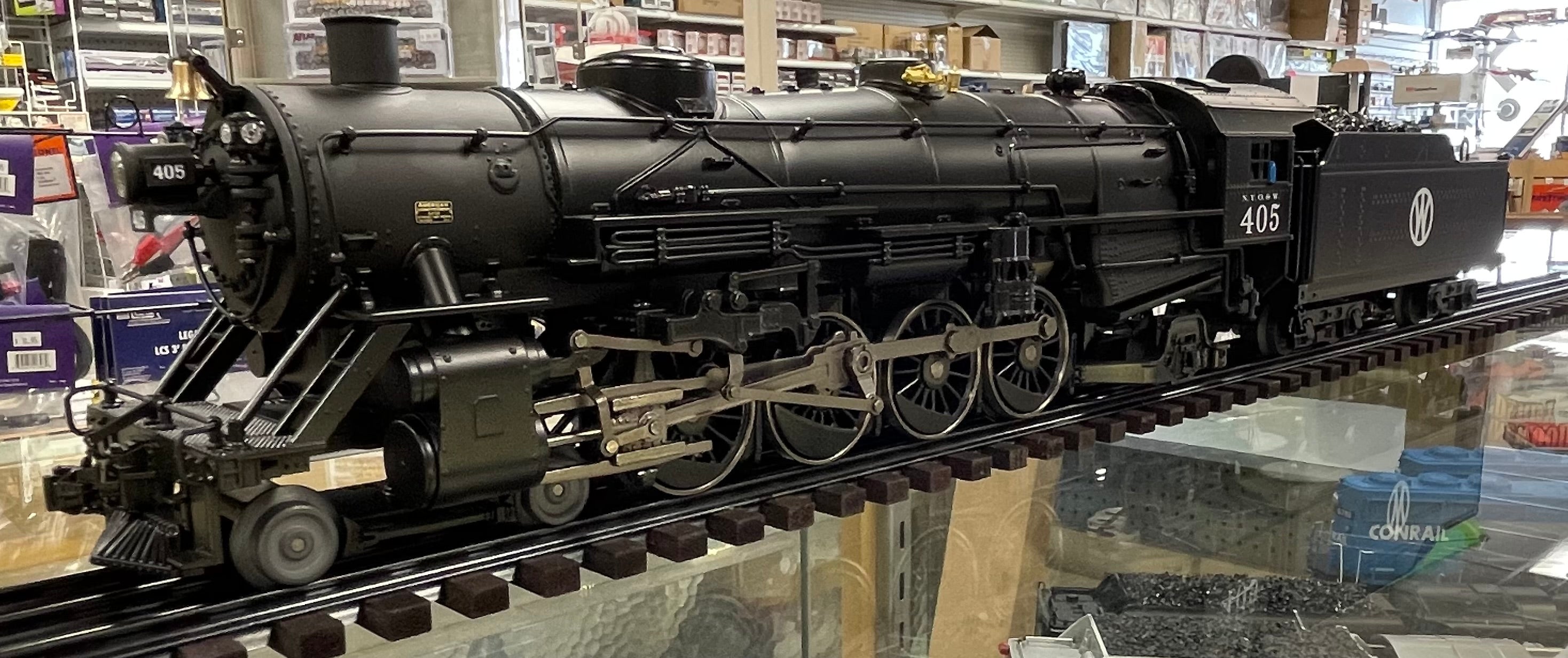 2531710 NEW YORK ONTARIO & WESTERN CLASS Y-a 4-8-2 MOUNTAIN #405-O