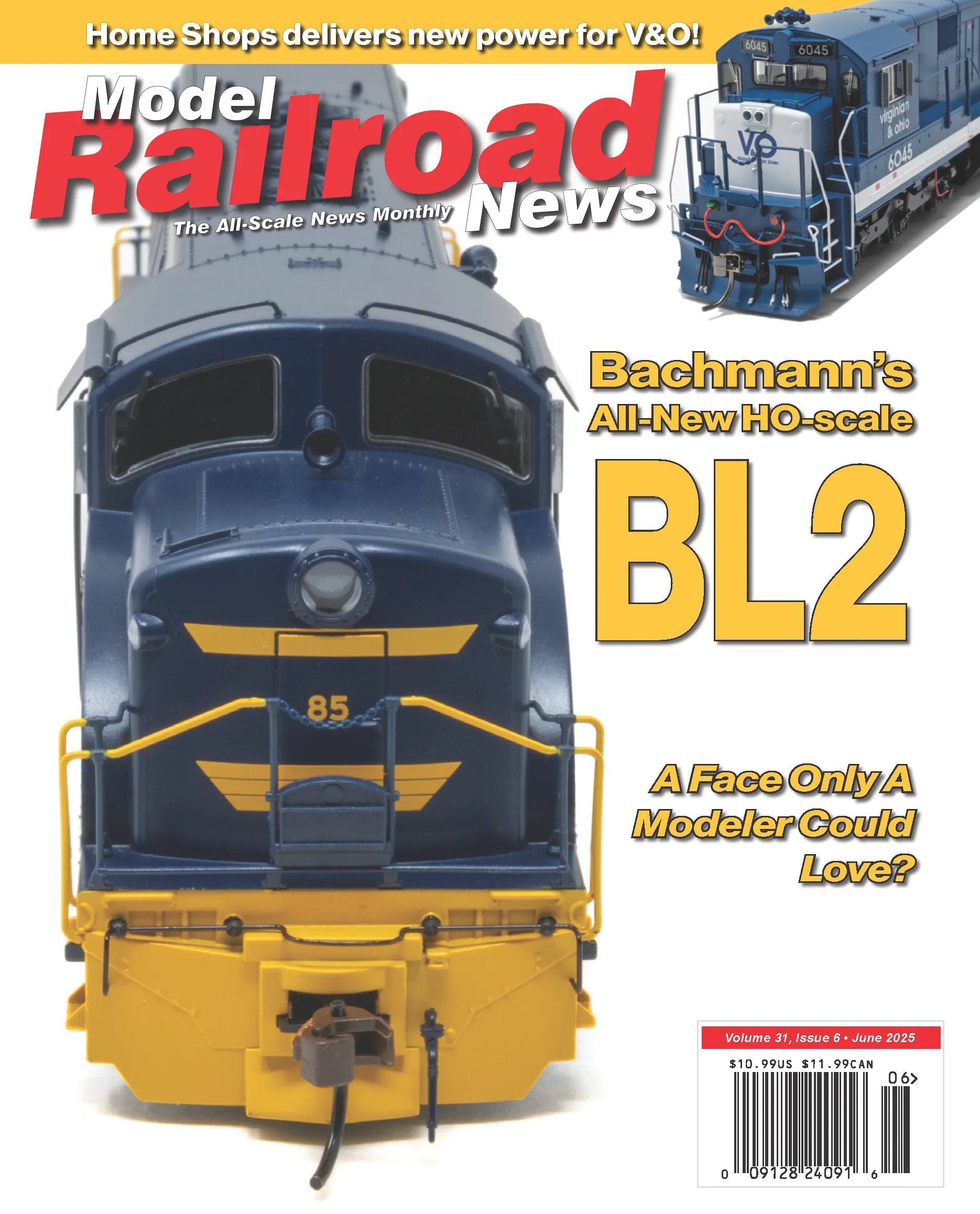 MODEL RAILROAD NEWS - MAGAZINE
