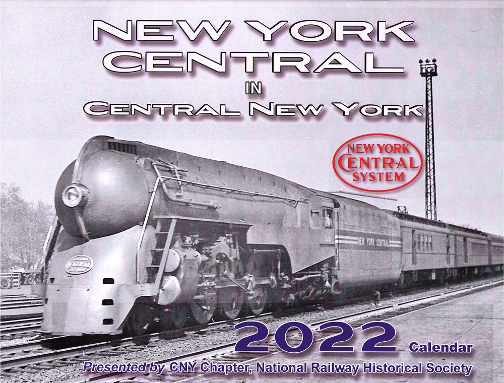 2022 NEW YORK CENTRAL IN CENTRAL NEW YORK CALENDAR