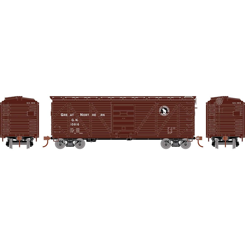 RND85838 GN BOXCAR #10816-HO