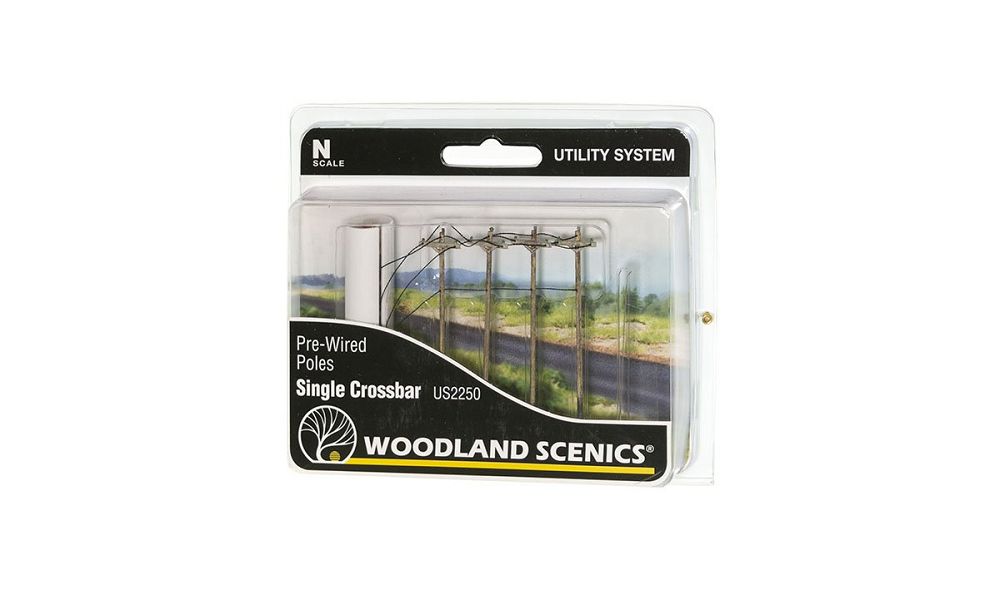 US2250 UTILITY POLES SINGLE BAR-N