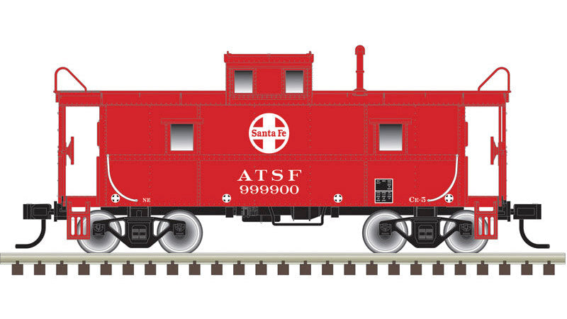 2001344 SANTA FE CENTER COUPOLA STEEL CABOOSE-O