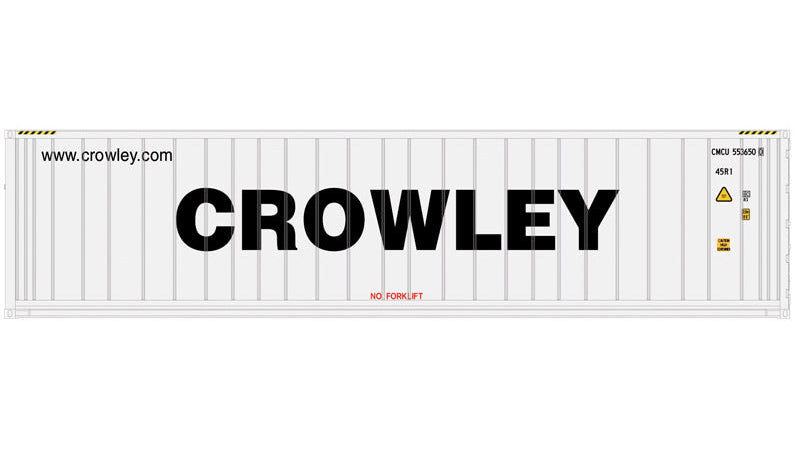 3009068 CROWLY 40' REEFER CONTAINER 4PC. SET-O