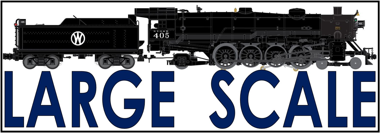 Large Scale Model Trains and Accessories