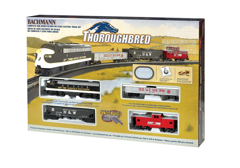 00691 NS THOROUGHBRED TRAIN SET-HO