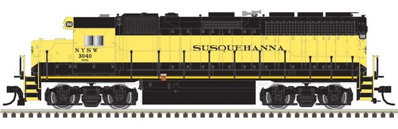 10004023 NEW YORK SUSQUEHANNA & WESTERN GP40 #3040-HO