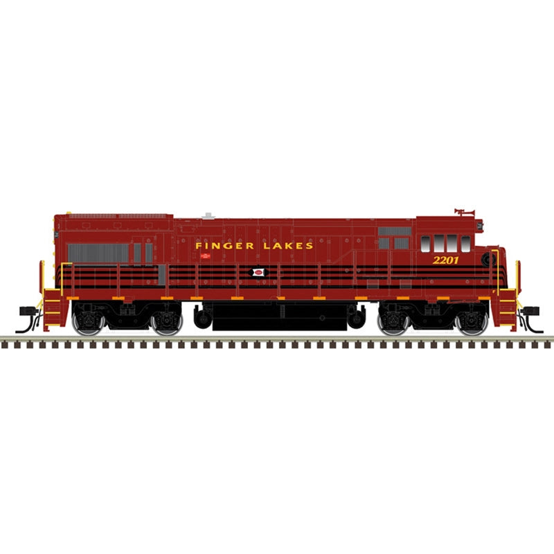 10004921 FINGER LAKES RAILWAY U23B #2201 GOLD (SOUND/DCC)-HO