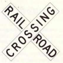 10200 RAILROAD CROSSING SIGN