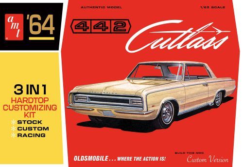 1066 '64 OLDSMOBILE CUTLASS-1:25 SCALE