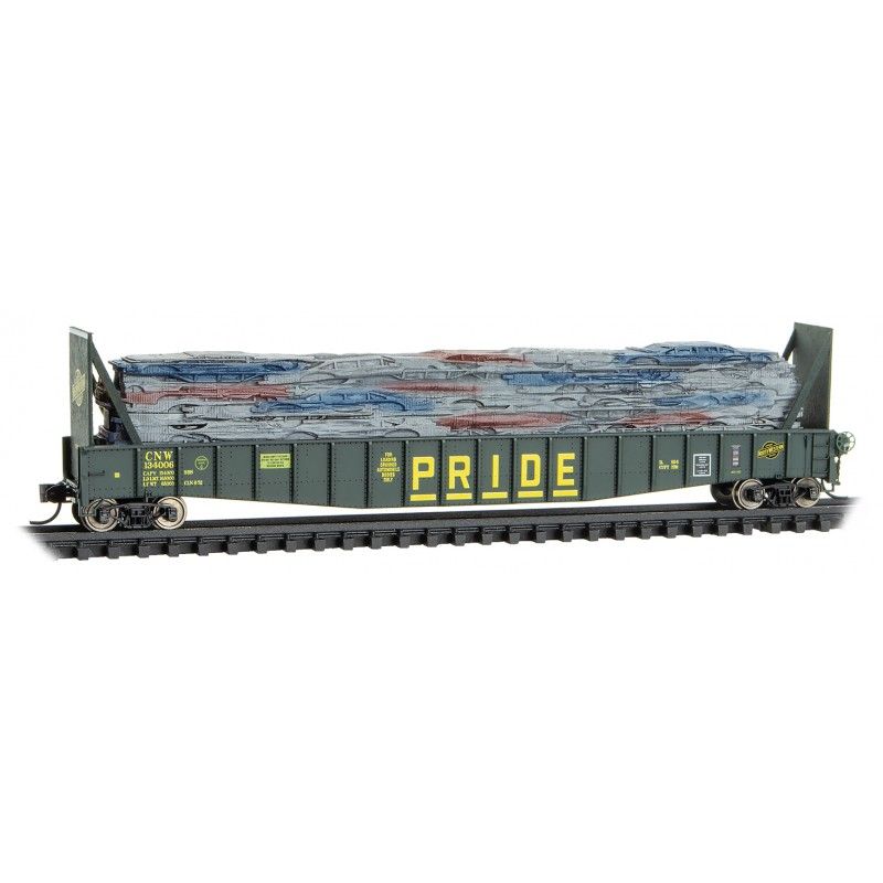 10700070 C&NW GONDOLA W/ LOAD-N