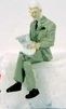 1101 SITTING MAN READING-O