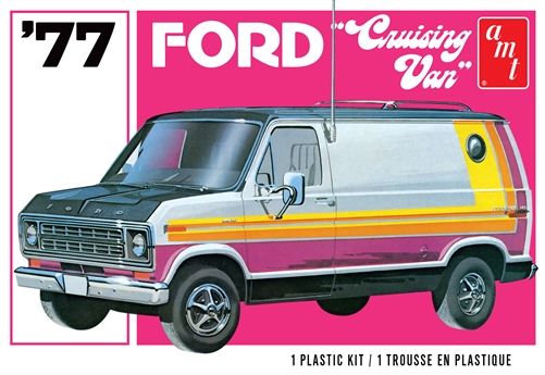 1108 '77 FORD CRUISING VAN-1:25 SCALE