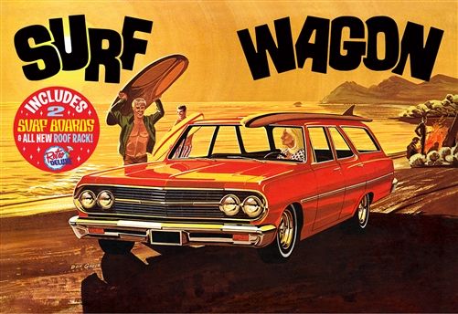 1131 '65 CHEVELLE SURF WAGON-1:25 SCALE
