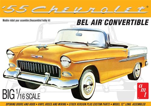 1134 CHEVY BEL AIR CONVERTABLE-1:16 SCALE