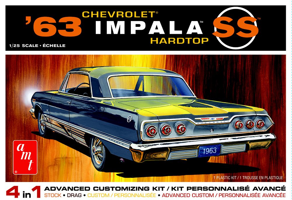 1149 '63 CHEVY IMPALA HARDTOP-1:25 SCALE