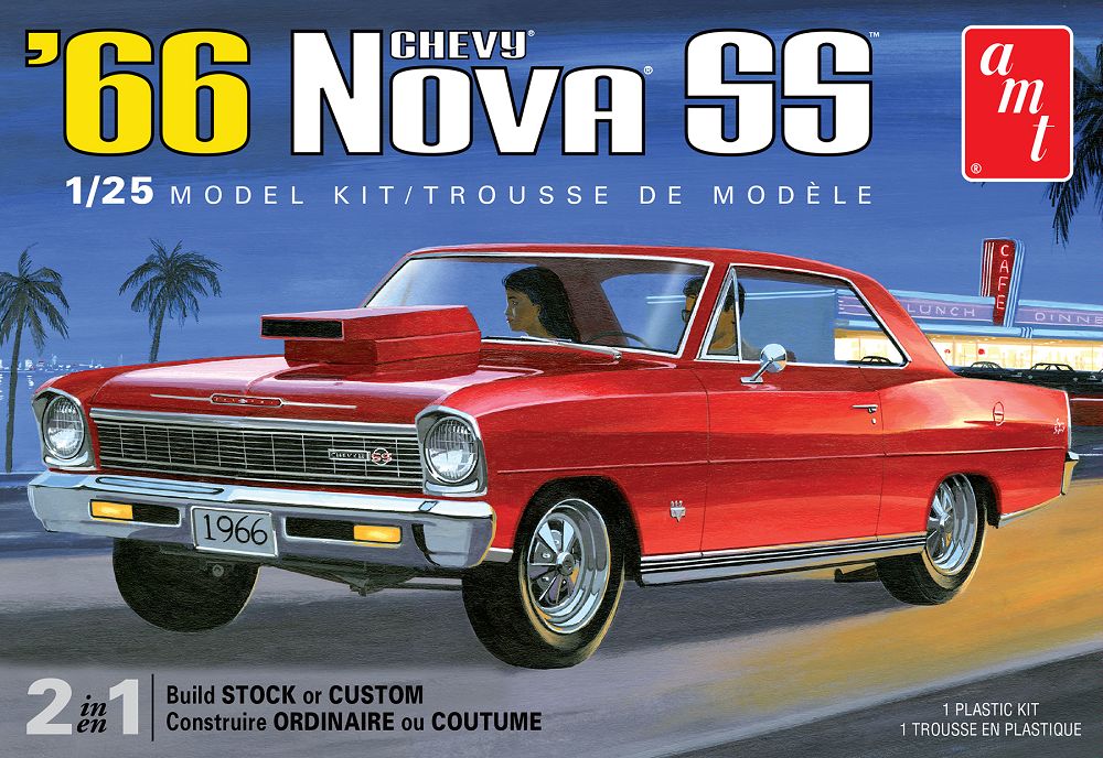 1198 '66 CHEVY NOVA SS-1:25 SCALE