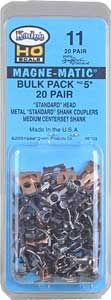 11 #5 COUPLERS BULK PACK-HO