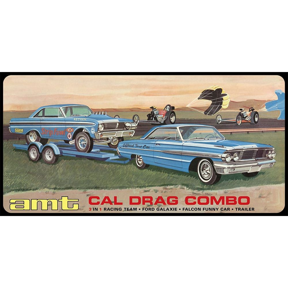 1223 CAL DRAG FORD RACING TEAM-1:25 SCALE
