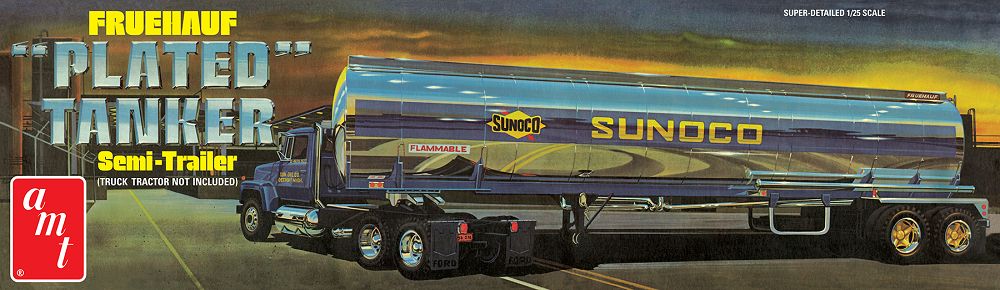1239 SUNOCO TANKER TRAILER-1:25 SCALE