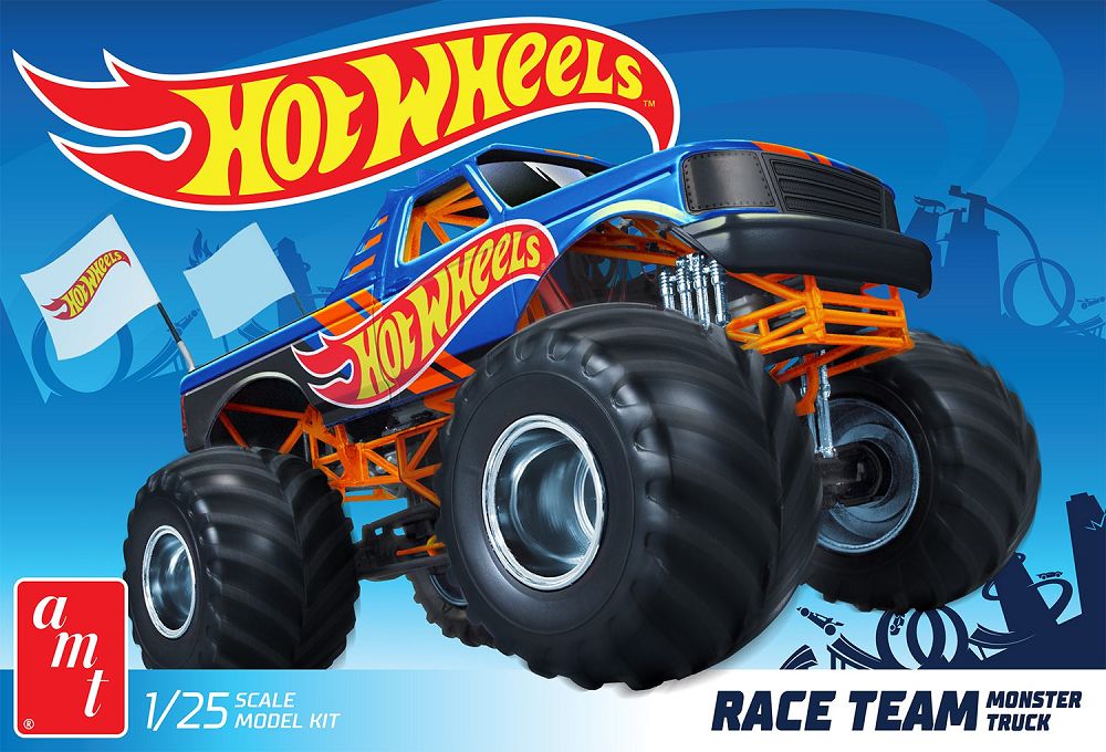 1256 HOT WHEELS MONSTER TRUCK-1:25 SCALE